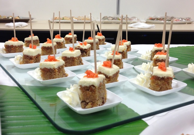 Dessert and cake display at a 148@Azabujyuban event